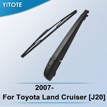 YITOTE-limpiaparabrisas trasero y brazo para Toyota Land Cruiser, Compatible con 2007, 2008, 2009, 2010, 2011, 2012, 2013, 2014, 2015, 2016, J20, 2017 2024 - compra barato