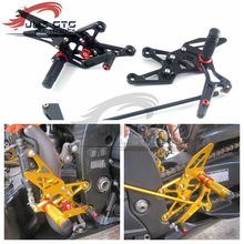 Motorcycle CNC Adjustable Rear Set Rearsets Footrest Foot Rest For YAMAHA R1 2007 2008 2024 - buy cheap