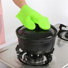 2Pcs Silicone Mitts Heat Resistant Anti-Scald Anti-Skid Kitchen Use Oven Mitts Baking Tools Accessories 2024 - buy cheap