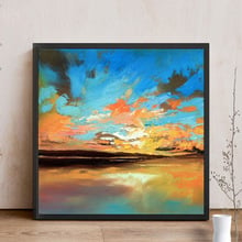 Набор для рисования по номерам, абстрактная декоративная картина с изображением неба, заката, ручная цифровая живопись, для творчества 2024 - купить недорого