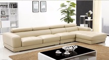 Luxury modern genuine leather sofa for living room home furniture 2024 - buy cheap
