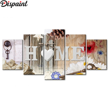 Pintura de diamante "completo quadrado/redondo 5d diy pintura de diamante" paisagem para casa "multiimagem combinação bordado 5d decoração 2024 - compre barato