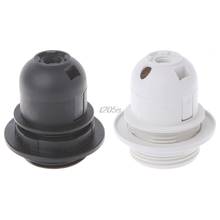 E27 Lamp Bulb Holder Edison Screw Cap Socket White/Black Pendant Ceiling Light T16 Drop ship 2024 - buy cheap