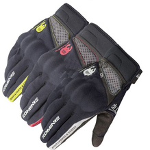 Для GK163 текстильные и кожаные дышащие мотоциклетные перчатки сухие 3D перчатки для верховой езды из углеродного волокна 2024 - купить недорого