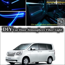 interior Ambient Light Tuning Atmosphere Fiber Optic Band Lights For TOYOTA Noah Voxy Nav1 Inside Door Panel illumination Refit 2024 - buy cheap