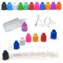 1pcs 3ml-100ml Needle Tip PET Empty Squeeze Juice Dropper Plastic Bottle Filling Eye Liquid Bottle With Childproof Cap 2024 - buy cheap