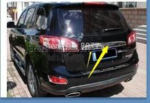 car styling 2010-2012 for Hyundai Santa Fe  stainless steel Rear Trunk Lid Cover Trim 2024 - buy cheap