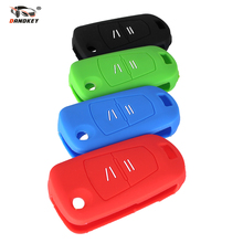 DANDKEY Silicone Rubber Key Fob Cover Skin Set Case Shell Protect for Opel Astra Zafira Kadett Without Logo 2024 - buy cheap