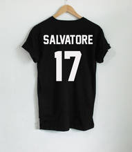 New arrival "SALVATORE 17" women fashion t shirt tee shirt high quality cotton tee shirt t shirt free shipping Tumblr S-XXXL 2024 - buy cheap