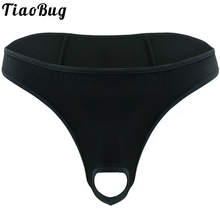 Sexy Mens Lingerie Micro Thong with Penis Hole Underpants Sexy Mens Lingerie Micro Thong with Penis Hole Underwear 2024 - buy cheap