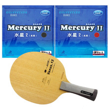 Milky Way Venus.15 blade + 2 pieces of Mercury II rubber with sponge for a table tennis pingpong racket shakehand Long Handle FL 2024 - buy cheap