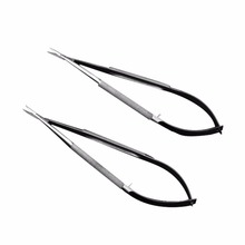 Microscopic Scissor Forcep Probe Micro Hook Tweezer Spatula 12cm Stainless Steel 2024 - buy cheap