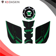 KODASKIN-Apliques de resina epoxi 3D para motocicleta, tipo almohadilla para depósito pegatina, emblema, pinza, verde fácil, para CFMOTO 400NK 650NK 2024 - compra barato