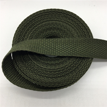 5yards 3/4Inch (20mm) Army green Strap Nylon Webbing Knapsack Strapping Safety Belt DIY Pet Rope Sewing Crafts 2024 - buy cheap