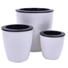 New Self-watering Plant Flower Pot Wall Hanging Planter Vertical Home Garden Decor 2024 - buy cheap