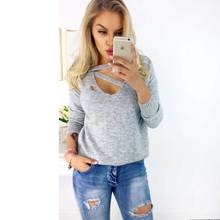 Outono Inverno Blusas De Malha Mulheres 2018 Solto Camisola Das Mulheres Pullovers Jumper Com Decote Em V de Mangas Compridas Blusas Femininas Tops 2024 - compre barato