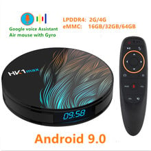 Android 9.0 smart tv box google assistant rk3328 4g 64g receptor de tv 4k wifi media player play store livre aplicativos conjunto rápido caixa superior 2024 - compre barato