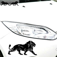 2 x New Style Decoration Car Acccessories Strong Lion Reflective Stickers Car Whole Body Decals 2024 - buy cheap