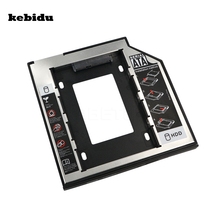 kebidu 2020 Aluminum+ Plastic Universal 2nd HDD Caddy 9.5mm SATA 3.0 2.5" SSD HDD Case Hard Disk Drive Enclosure ODD Optical Bay 2024 - buy cheap