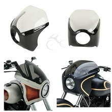 TCMT Narrow Wide Glide/Custom Mid Glide Fairing Kit For Harley Davidson Motorcycles Touring Softail Dyna Sportster XL 883 1200 2024 - buy cheap