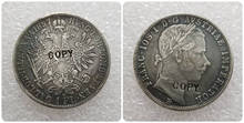 Австрийские копировальные монеты с цветком 1857-1865 2024 - купить недорого