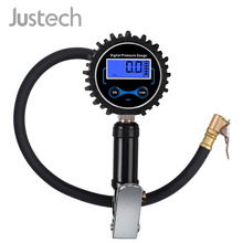 Justech 200 PSI Large LCD Digital Tire Pressure Gauge Inflate Check Deflate 3-in-1 Tire Pressure Measure For Car Motorbike Truck 2024 - buy cheap