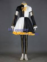 Vocaloid Cosplay Rin Women's 2nd Cosplay Costume Dress Halloween Costumes Party Dress Freeshipping 2024 - buy cheap