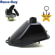 Metal Fuel Gas Tank + Fuel Tank Cap Cover For 50cc 70cc 90cc 110cc 125cc Chinese Kids Youth ATV Quad 4 Wheeler 2024 - buy cheap