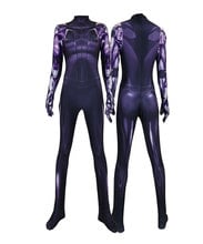 Ainclu New Alita Cosplay Costumes 3D Printed Skin Spandex Alita: Battle Angel Halloween Zentai Bodysuits for Women/Female/Girls 2024 - buy cheap