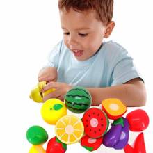 drop shipping  1Set Cutting Fruit Vegetable Pretend Play Children Kid Educational Toy  kit kat popin cookin  oyuncak KIDS toys 2024 - buy cheap