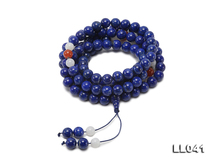 Unique Pearls jewellery Store 10mm Blue Lapis Agates Jades Bracelet 46'' Perfect Women Gift Jewellery For Birthday Party 2024 - buy cheap