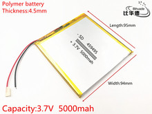 3.7V,5000mAH 459495 (polymer lithium ion battery) Li-ion battery for tablet pc 7 inch 8 inch 9inch 2024 - buy cheap