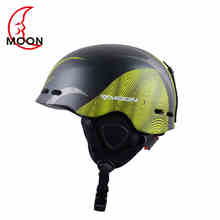 Moon Ski Helmet Ultralight Integrally-Molded Professional Winter Snow Sports Helmet Men Skateboard Skiing Protective Helmet 2024 - buy cheap