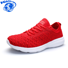 HUANQIU 2018 New Spring Fly Lovers Shoes Casual Shoes Students Couples Sneakers For Women Breathable Mesh Flat Shoes JH132 2024 - buy cheap
