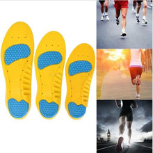 2016 New 1 pair Memory Foam Orthotics Arch Insoles Pain Relief Support Shoes Insert Pads Foot Care Tool flat foot arch support 2024 - buy cheap