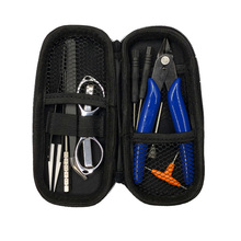 NEW Mini Vape DIY Tool Bag Tweezers Pliers Kit Coil Jig Winding For Packing Electronic Cigarette Accessories for Ego electronic 2024 - buy cheap