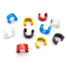 10pcs Bike Bicycle Cycle MTB C-Clips Buckle Hose Brake Line Gear Cable Housing Guide Brake Deduction Bicycle Accessory Cables 2024 - buy cheap