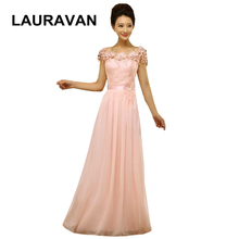 light pink peach blue robes de soirees unique 2020 new arrival modest women formal prom party dresses long dress gown 2024 - buy cheap