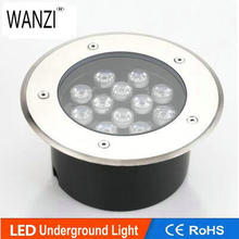 Free shipping 12W LED Underground light 180*H60mm Outdoor lighting Underground Buried Yard Lamp Landscape Light 2024 - buy cheap