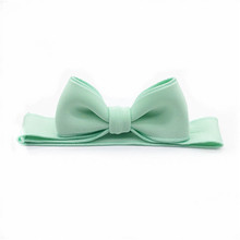 2022 NEW SPRING SUMMER STYLE fashion scuba fabric stand bow elastic band adjusted band fashion hairband 2024 - buy cheap
