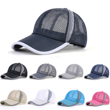 Summer Mesh Sunhats Unisex Men Women cool Breathable Mesh Baseball Cap Fashion Quick Dry Exercise Casual Hats bone 2024 - buy cheap