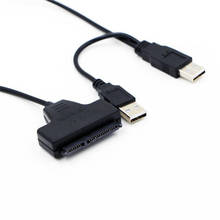 USB 2.0 SATA 7+22Pin to USB 2.0 Adapter Cable For 2.5 HDD Laptop Hard Disk Drive A8 2024 - buy cheap