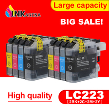 LC 223 XL For Brother LC223 Ink Cartridge With Chip For J4420DW J4620DW J4625DW J5625DW J480DW J680DW J880DW Printer Cartridges 2024 - buy cheap