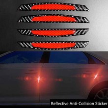 Warning Safety Mark Car Reflective Strip Anti-collision For Audi A3 A4 A5 A6 A7 A8 B6 B7 B8 C5 C6 TT Q3 Q5 Q7 S3 S4 2024 - buy cheap