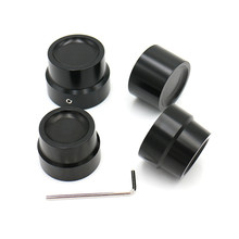 1 set Black/Chrome CNC Aluminum RC Front /Rear Axle Cover Cap Nut For Harley Sportster XL 883 1200 2024 - buy cheap