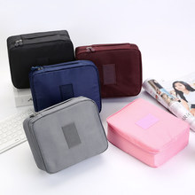 MODYCON Zipper Man Women Makeup Bag Nylon Cosmetic Bag Beauty Case Make Up Organizer Toiletry Bag Kits Storage Travel Wash Pouch 2024 - buy cheap