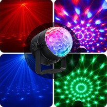 Dj Disco Party Lights RGB Lighting Magic Ball Moving Head Crystal Laser Stage Light Effect Dmx Voice Remote Lamp USB Lumiere KTV 2024 - buy cheap