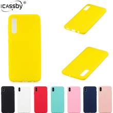 Rubber TPU Silicone Case For Samsung Galaxy A50 Candy Color Soft TPU Back Cover For Coque Samsung Galaxy A50 A 50 A505F Case 2024 - buy cheap