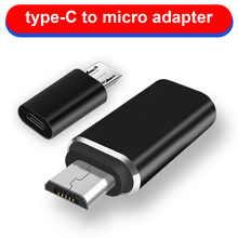 Micro USB штекер типа C Женский адаптер конвертер Разъем Алюминиевый сплав для телефона планшета HJ55 2024 - купить недорого