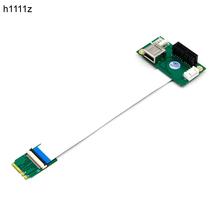 M.2 ngff chave a/e para pcie riser, adaptador de cabo de extensão pci express para computador de velocidade completa, pci-e x1 usb molex 4pin 2024 - compre barato